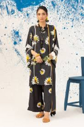 Unstitched Three Piece Printed Lawn GP-03