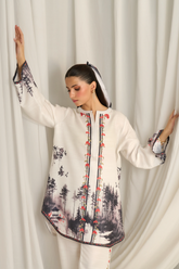 Silk Unstiched Co-Ords Set