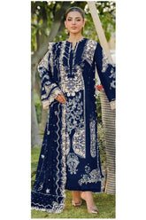 Elaf Chikankari Luxury Embroidered Unstitched 3 Piece Suit