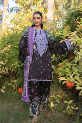 Unstitched 3 Piece Embroidered Lawn ZCT24-6B