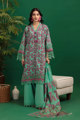 Unstitched Printed Lawn 3 Piece PG32