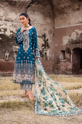 Unstiched 3 Piece Chikankari AZAL ZC1A-22