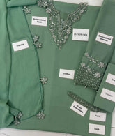 Pista BR-1153 Luxury Formals Unstitched 3 Piece