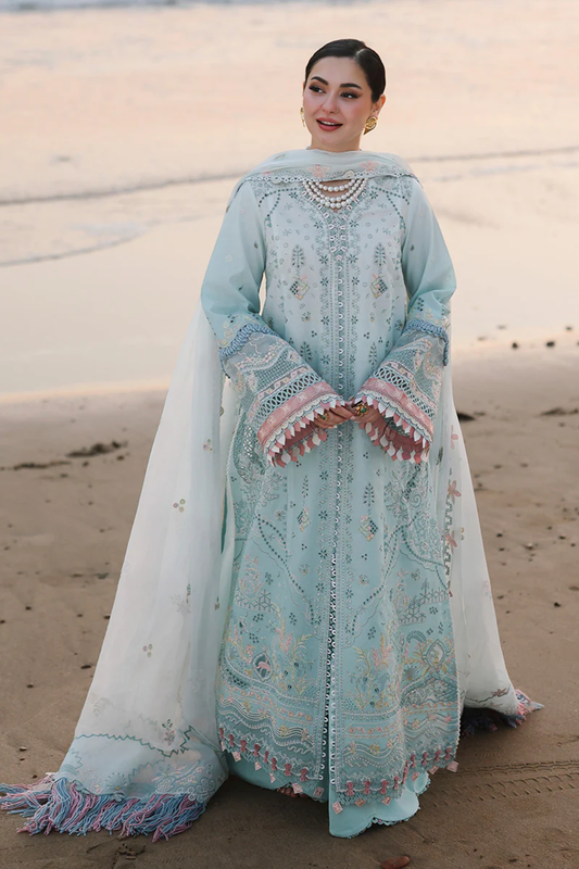 Qalamkar Unstitched 3 Piece Cotton Suit