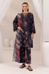 Embroidered Lawn 3 Piece Unstitched BQU-4313