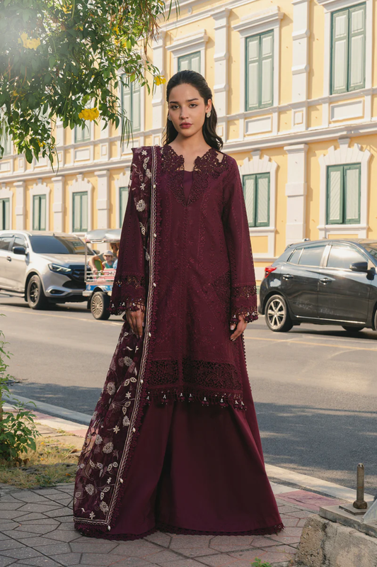 Afrozeh Luxury Lawn Unstitched 3 Piece Suit