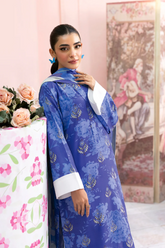 Unstitched Three Piece Printed Lawn Ornate Gem AR-109