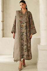 BQU-UE4339 Unstitched 3 Piece Luxury Lawn