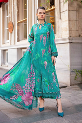 Embroidered Lawn 3 Piece Unstitched MPT-2301-A