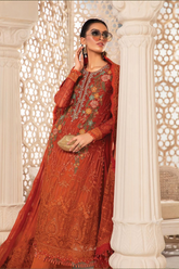 Embroidered Chiffon Unstitched 3 Piece Suit MBC-D05-S22
