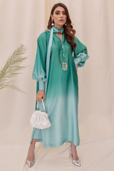 Silk Unstiched Co-Ords Set Tye & Dye Silk