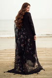 Nureh Black Luxury Embroidered 3 Piece Suit