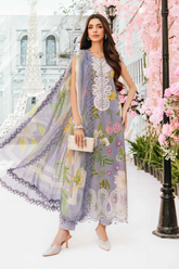 Unstitched 3 Piece Embroidered Lawn MPT-2604A
