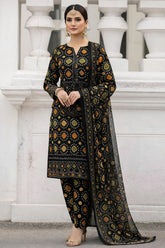 Aneelas Green Chunri Unstitched 3 Piece Luxury Lawn