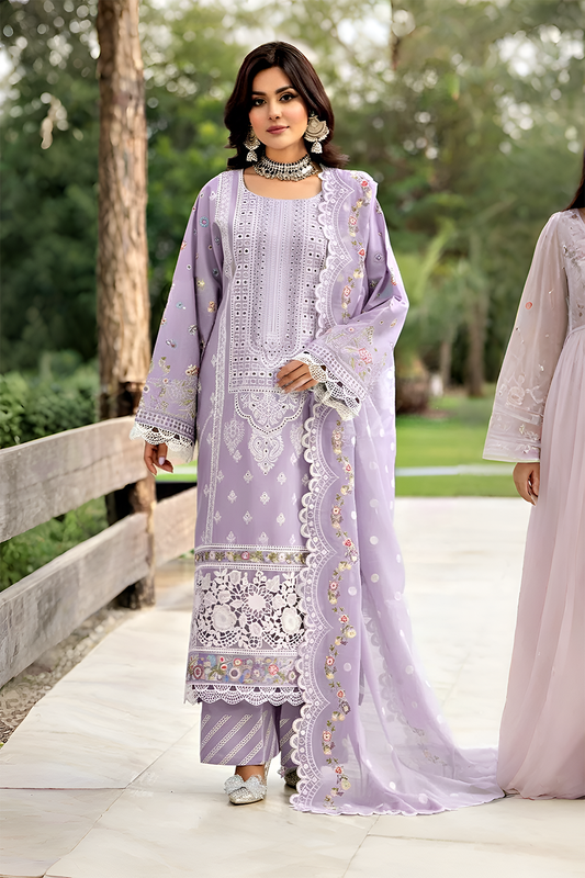 Karma Embroidered 3-Piece Suit