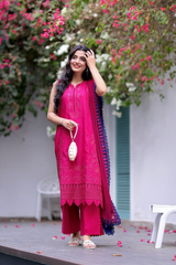JZ TEXTILES 3-Piece Festive Suit
