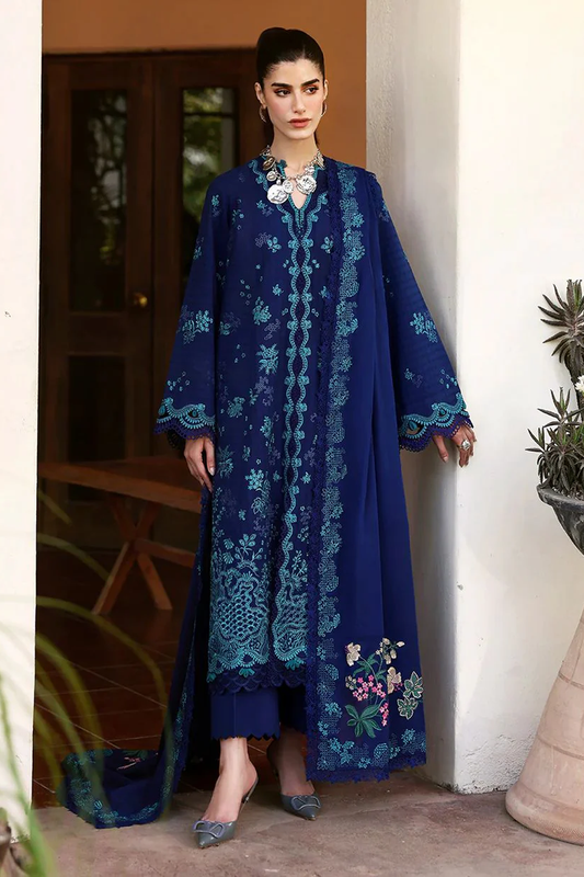JZ Textiles Luxury Royal Blue – 3-Piece Suit