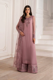 Iznik Pink Exclusive Chiffon 3 Piece Suit