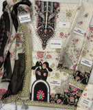 Mushq Festive Unstitched Silk 3 Piece Suit