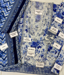 SKU-6810 MERIAL LUXURY LAWN UNSTITCHED 3 PIECE LAWN