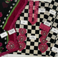 MPT-6B-26 Unstitched Luxury Lawn 3 Piece