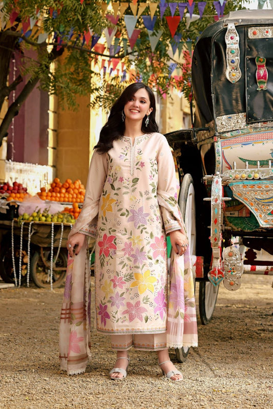 Aneelas Luxury Embroidered 3-piece suit