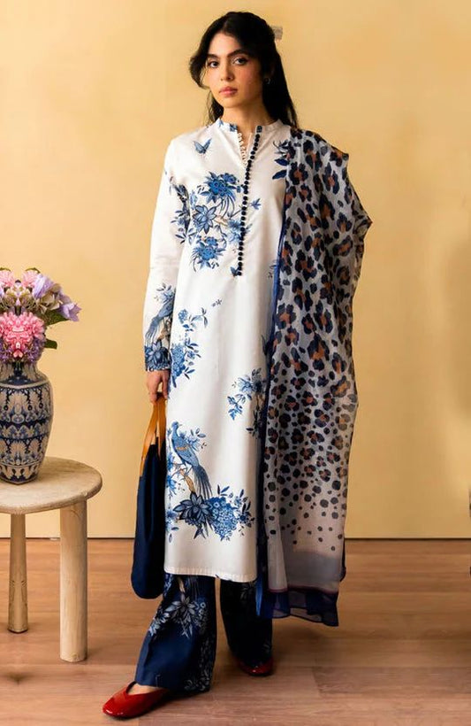 Coco By Zara Shahjahan Indigo 2-Piece Suit