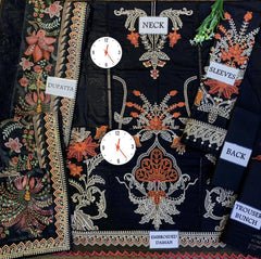 Maria.B Embroidered Premium 3-Piece suit