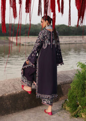 HUSSAIN REHAR Luxury Embroidered Lawn 3-Piece Suit