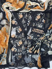 Maria B Digital Printed & Embroidered 3-Piece Suit