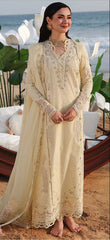 Qalamkar | Luxury Chikankari – Heavy Embroidered Cotton 3-Piece Suit