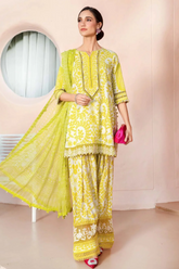 Unstitched 3 Piece Lawn MPT-2504A