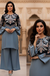 Silk Unstiched Co-Ords Set Tye & Dye Silk