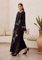 Maria B Black Luxury Embroidered 3 Piece Suit