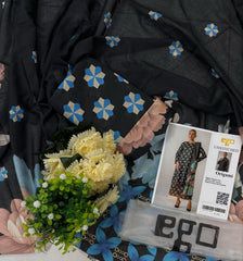 Unstitched Printed Lawn 3 Piece ORIGAMI
