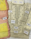 Gulaal Embroidered Chiffon 3 Piece Unstitched Suit