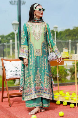 Ansab Jahangir Jacquard Swiss Lawn 3 Piece Suit