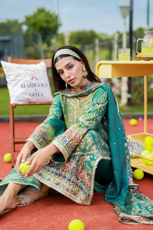 Ansab Jahangir Jacquard Swiss Lawn 3 Piece Suit