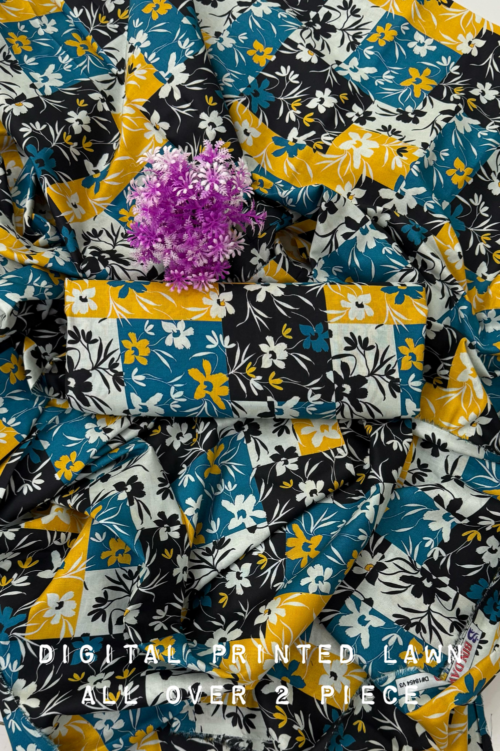 Unstitched Casual Wear All Over 2 Piece Collection