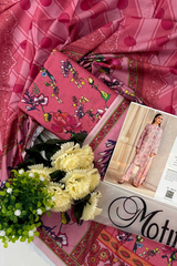 Unstitched Lawn Three Piece MINAL Ideantic Seperates