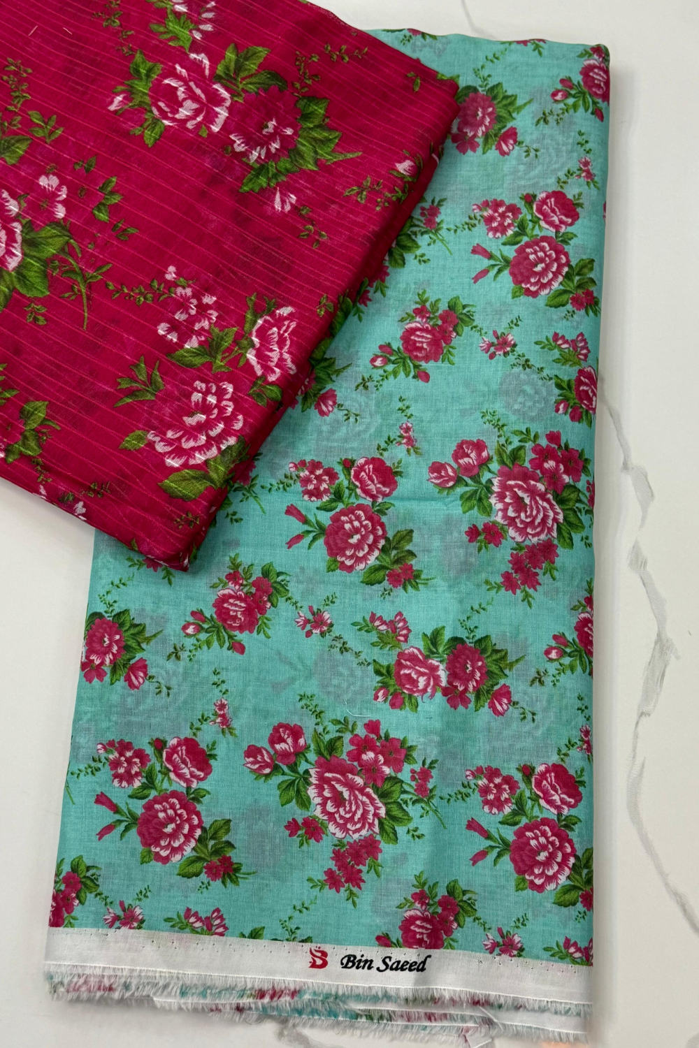 Bin Saeed Unstitched Casual Wear Lawn 3 Piece Collection