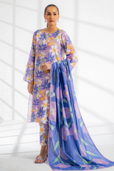 Unstitched Printed Lawn 3 Piece STYLO