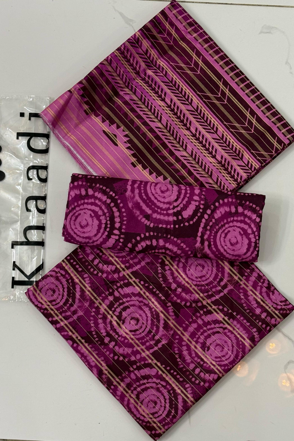 Unstitched Casual Wear All Over 3 Piece Collection