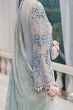 Maria B. Chiffon Embroidered 3 Piece Suit