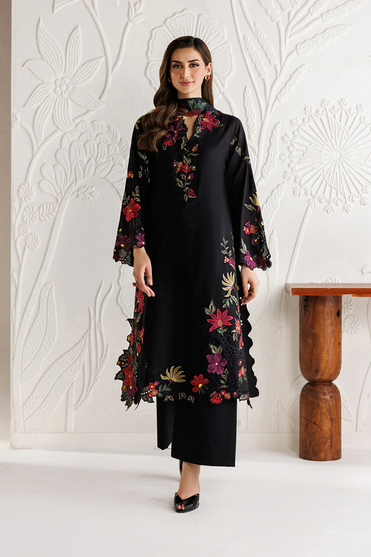 Iznik Chiffon Unstitched 3 Piece Suit