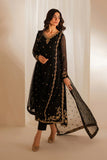 Iznik Embroidered Chiffon 3 Piece Suit