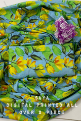 Unstitched Casual Wear All Over 2 Piece Collection