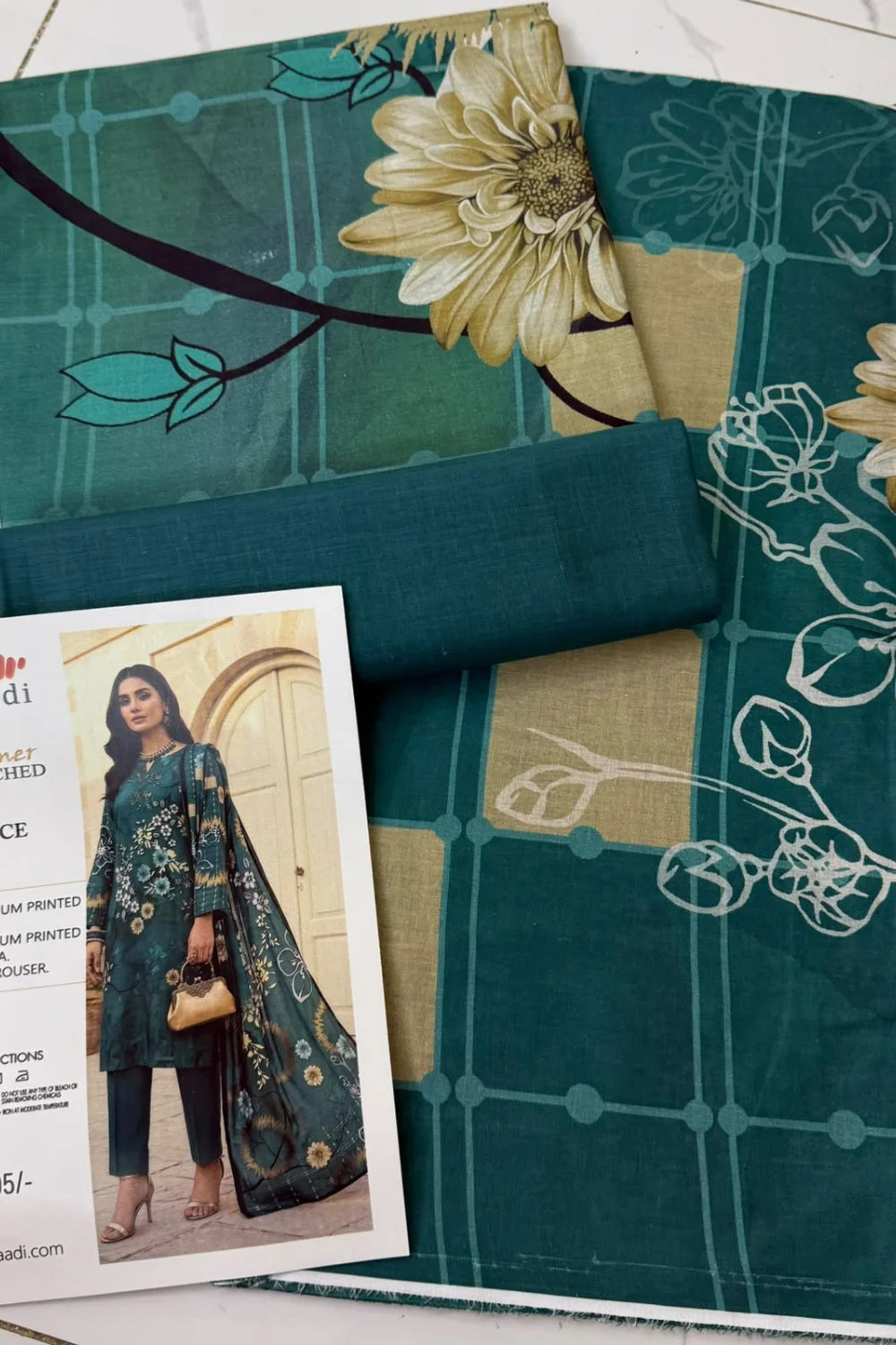 Khaadi Lawn 3 Piece Suit