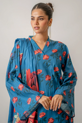 Unstitched Printed Lawn 3 Piece SYMPHONY
