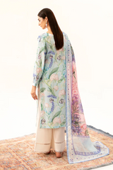 Unstitched Three Piece Printed Lawn Blossom AP-03